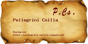 Pellegrini Csilla névjegykártya